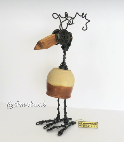 پرنده مفتولی